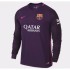 Футбольная футболка для детей Barcelona Гостевая 2016/17 лонгслив (рост 100 см)