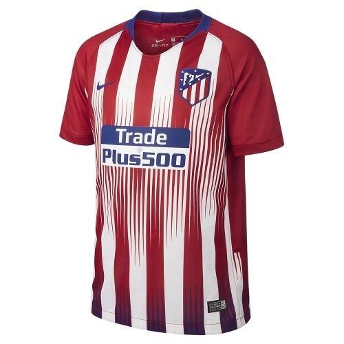 Футбольная футболка для детей Atletico Madrid Домашняя 2018/19 (рост 140 см)