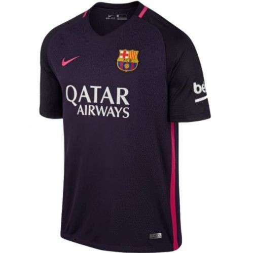 Футбольная футболка для детей Barcelona Гостевая 2016/17 (рост 116 см)