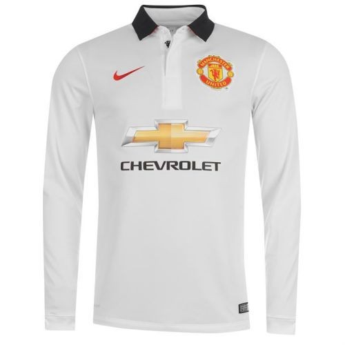 Футбольная футболка Manchester United Гостевая 2014/15 лонгслив 2XL(52)
