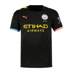 Футбольная футболка для детей Manchester City Гостевая 2019/20 2XL (рост 164 см)