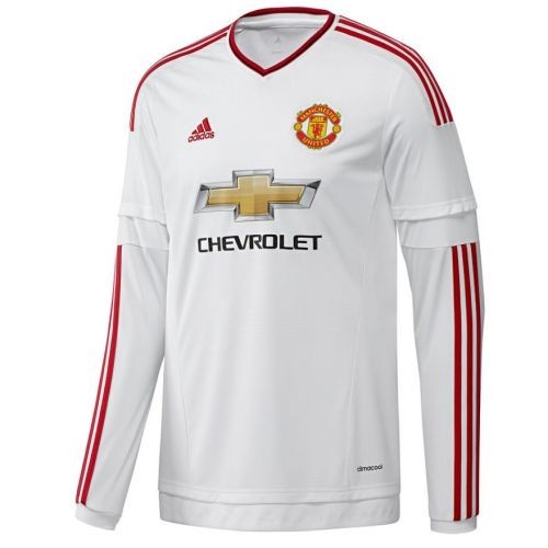 Футбольная футболка Manchester United Гостевая 2015/16 лонгслив 4XL(58)