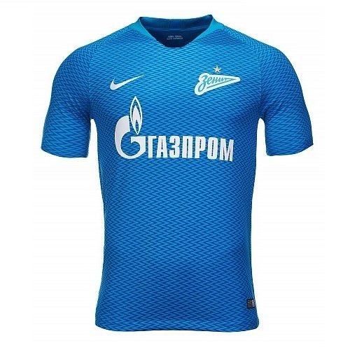 Футбольная футболка Zenit Домашняя 2018/19 лонгслив 6XL(62)