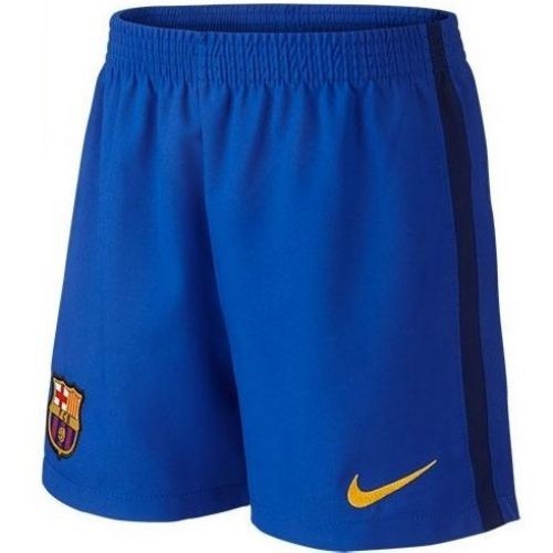 Футбольные шорты для детей Barcelona Гостевые 2015/16 (рост 116 см)