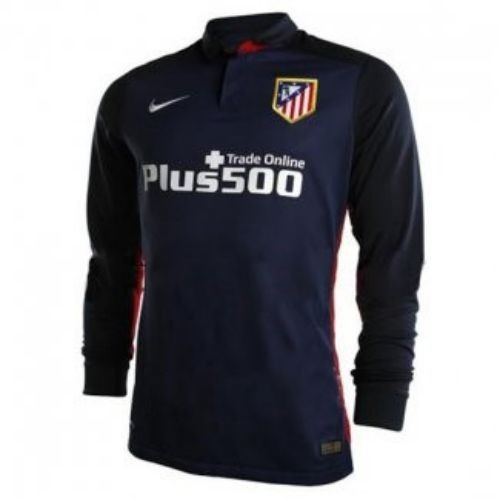 Футбольная футболка Atletico Madrid Гостевая 2015/16 лонгслив XL(50)