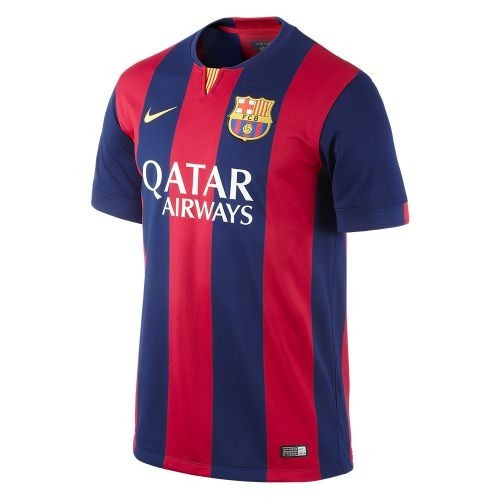 Футбольная футболка для детей Barcelona Домашняя 2014/15 (рост 164 см)