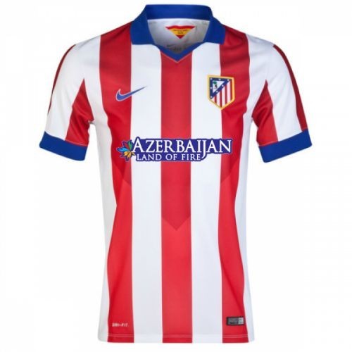 Футбольная футболка для детей Atletico Madrid Домашняя 2014/15 (рост 100 см)