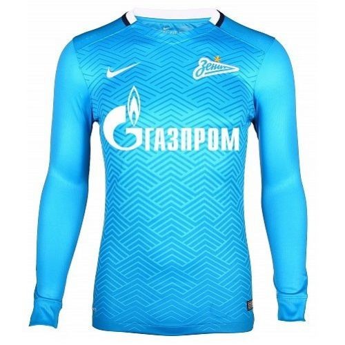 Футбольная футболка Zenit Домашняя 2015/16 лонгслив M(46)