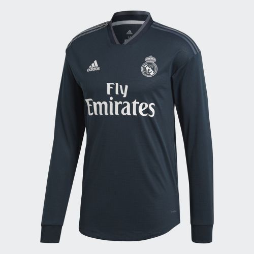 Футбольная футболка Real Madrid Гостевая 2018/19 лонгслив XL(50)
