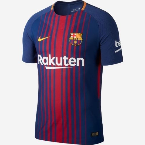 Футбольная футболка для детей Barcelona Домашняя 2017/18 (рост 164 см)
